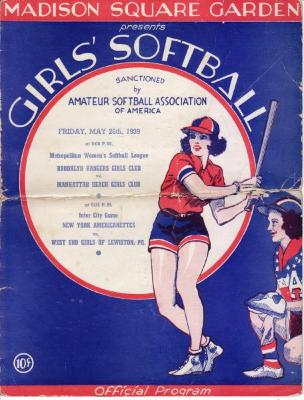 Girls' Softball Official Program