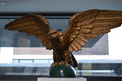 Eagle, from the Sands Street entrance of the New York Naval Shipyard