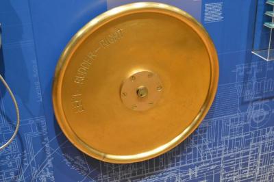 Ship Wheel, Helm, USS Bennington (CV 20)