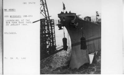 USS MISSOURI (BB-63)