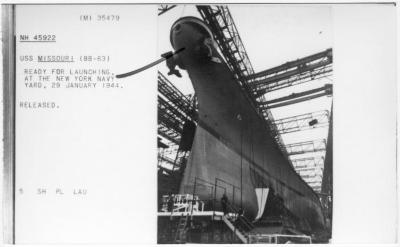 USS MISSOURI (BB-63)