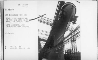 USS MISSOURI (BB-63)